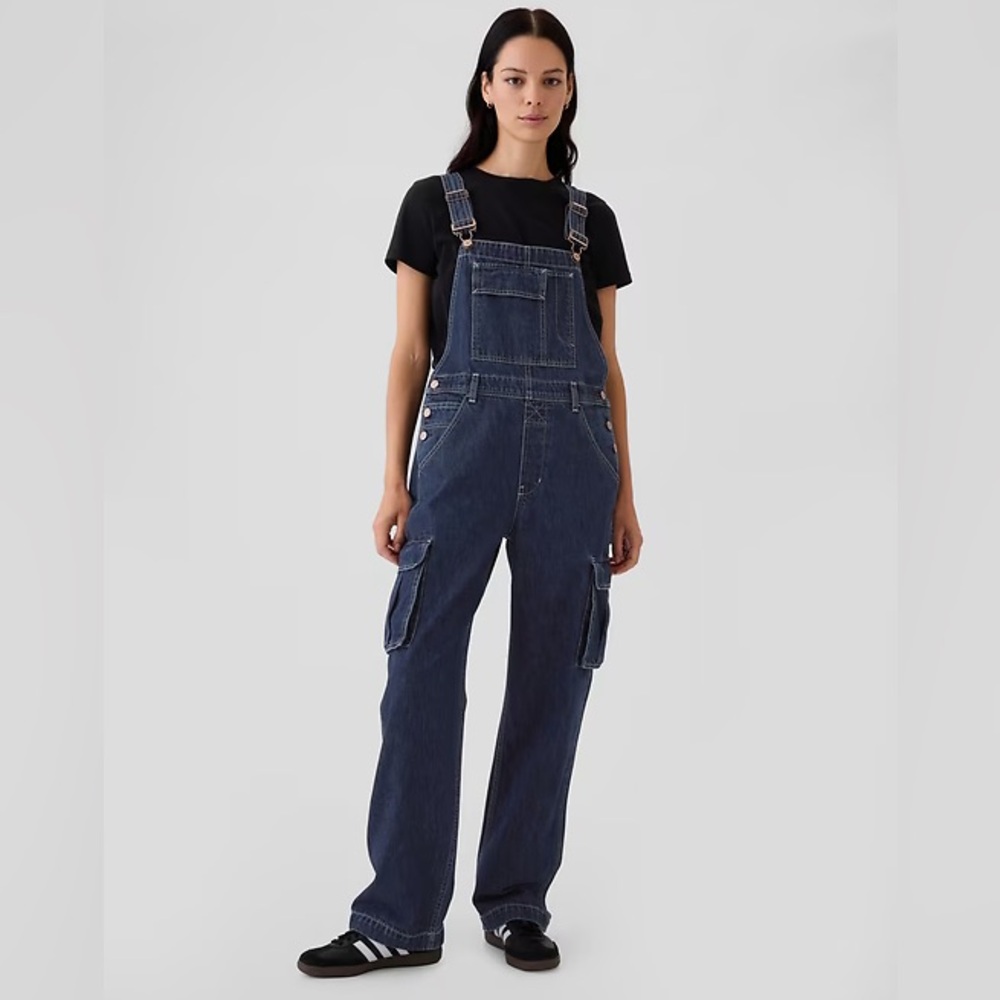 GAP Blue Overalls with Adjustable Straps